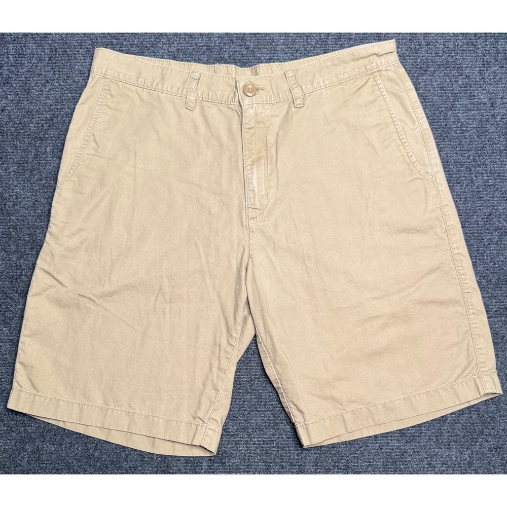 Patagonia Mens Lightweight All-Wear Hemp 10" Shorts 33 Mojave Khaki Tan Hiking